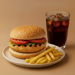 Hamburguesa Pollo Sencilla