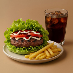 La Sana Burguer de Carne