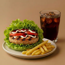 La Sana Burguer de Pollo